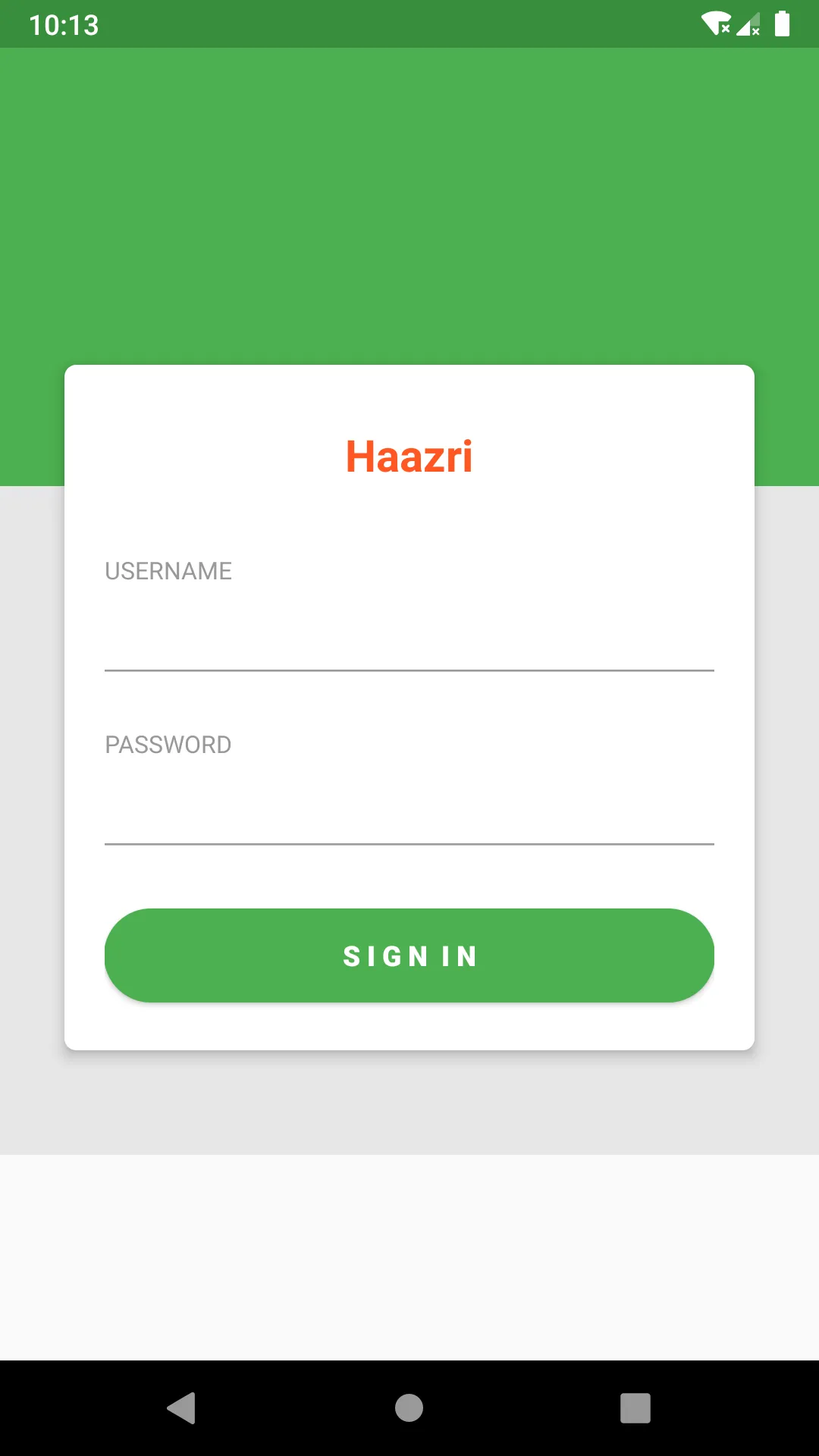 Haazri | Indus Appstore | Screenshot