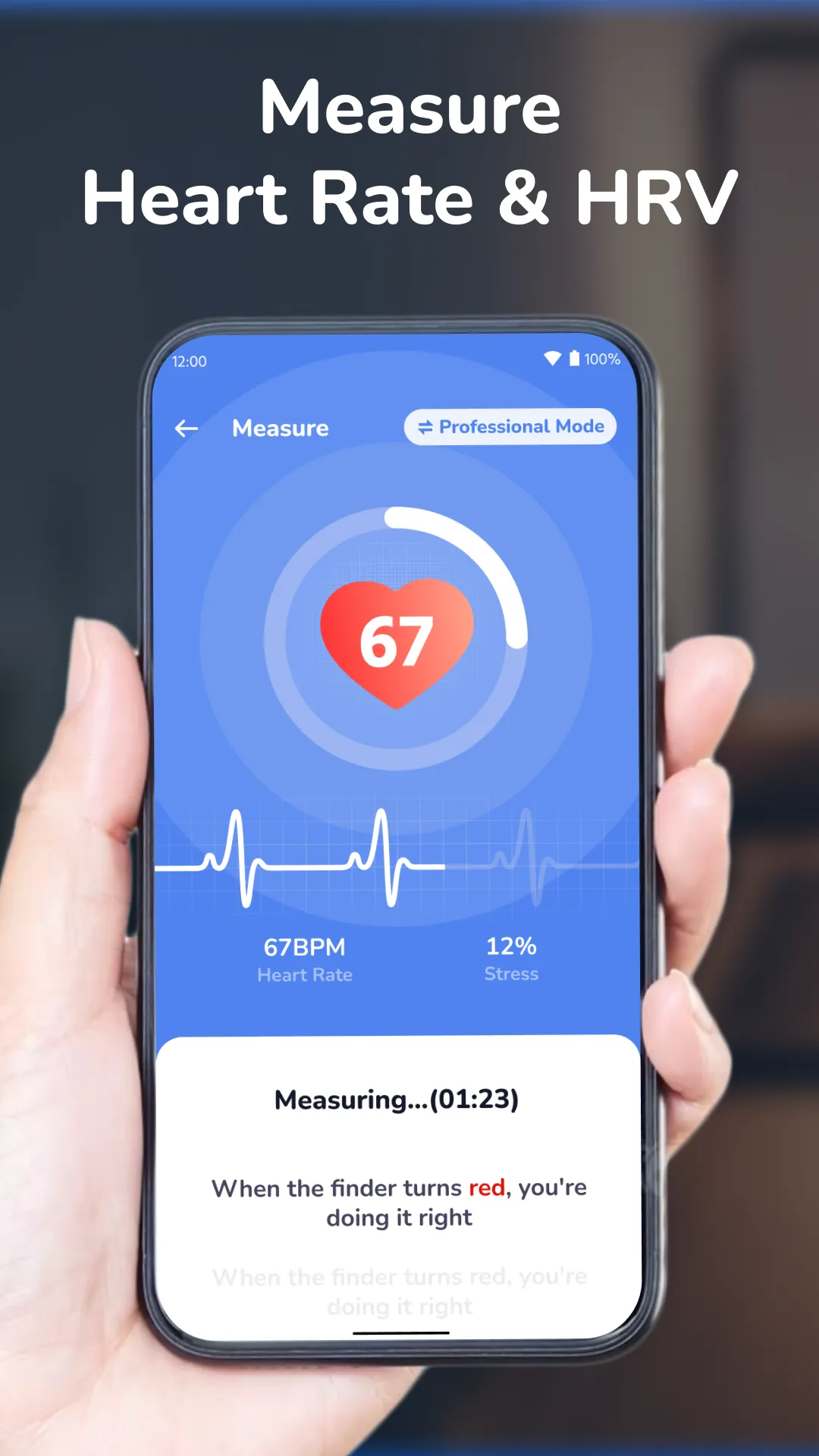 Heart Rate Monitor: Health App | Indus Appstore | Screenshot