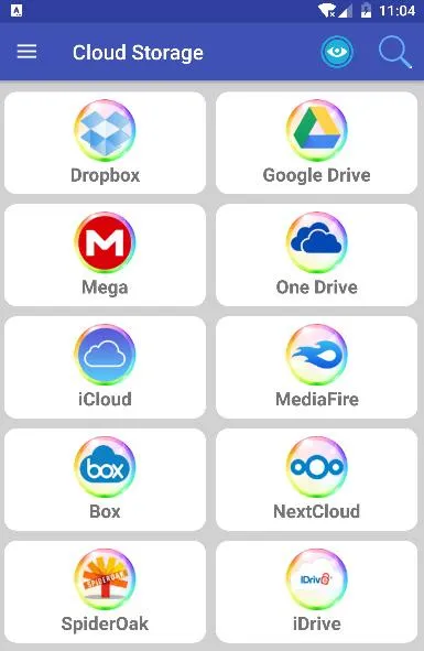 Cloud Storage / Backup Data | Indus Appstore | Screenshot