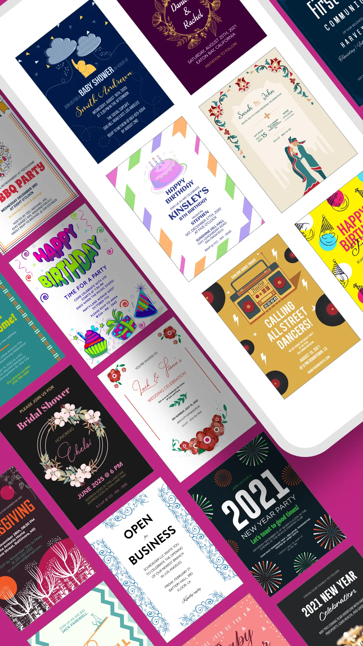 Invitation Card Maker & Design | Indus Appstore | Screenshot