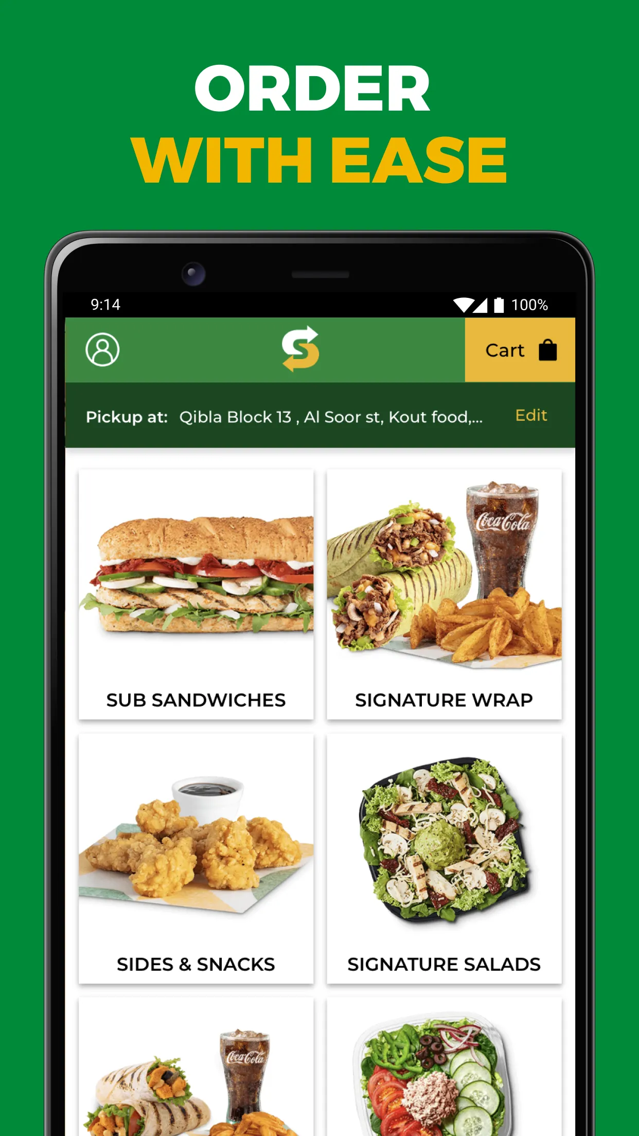 Subway® Kuwait | Indus Appstore | Screenshot