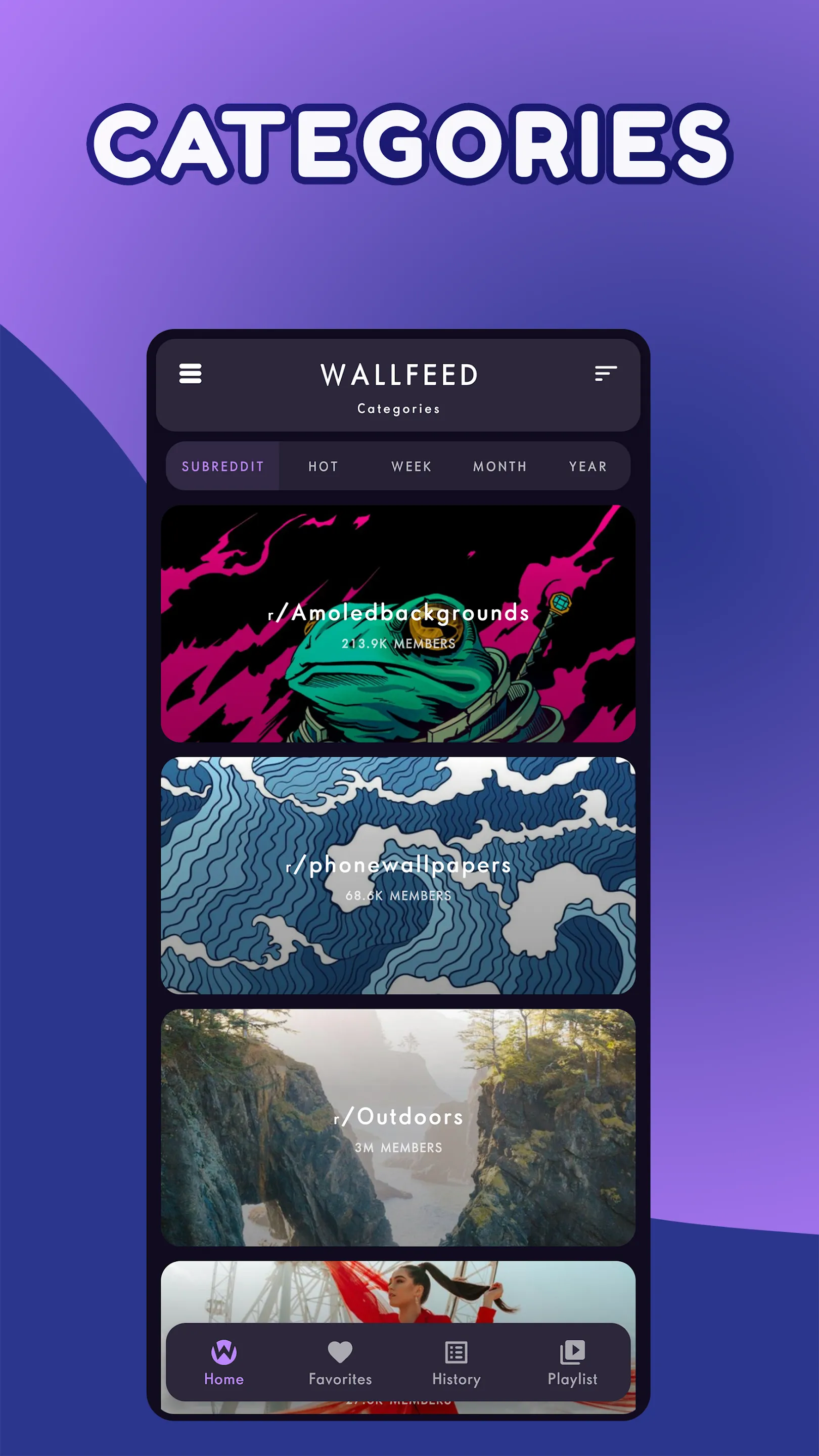 Wallpapers for Reddit-WallFeed | Indus Appstore | Screenshot