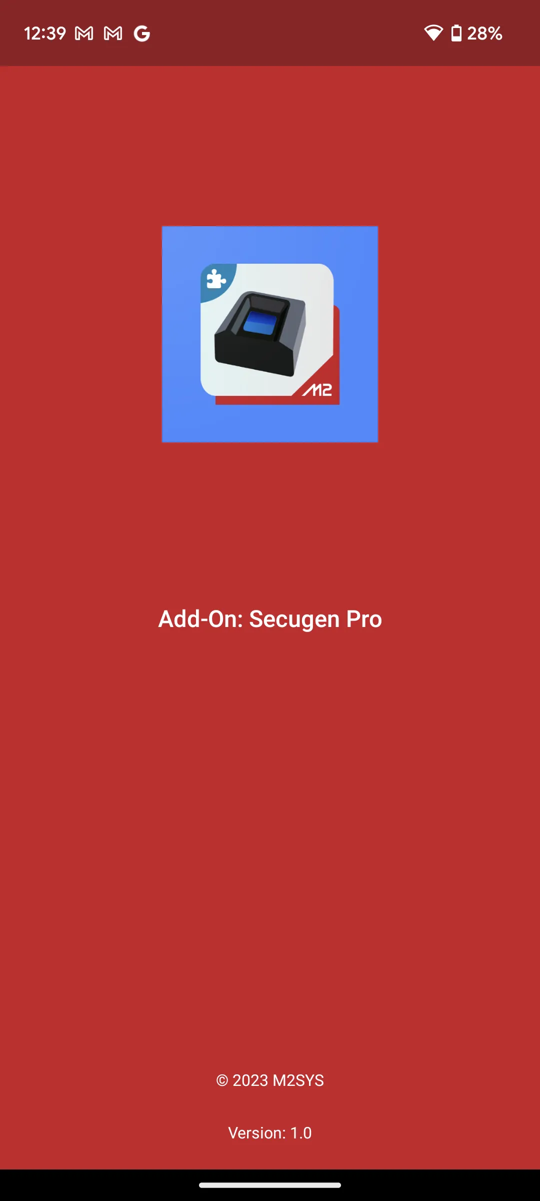 Add on: SecuGen Hamster Pro | Indus Appstore | Screenshot