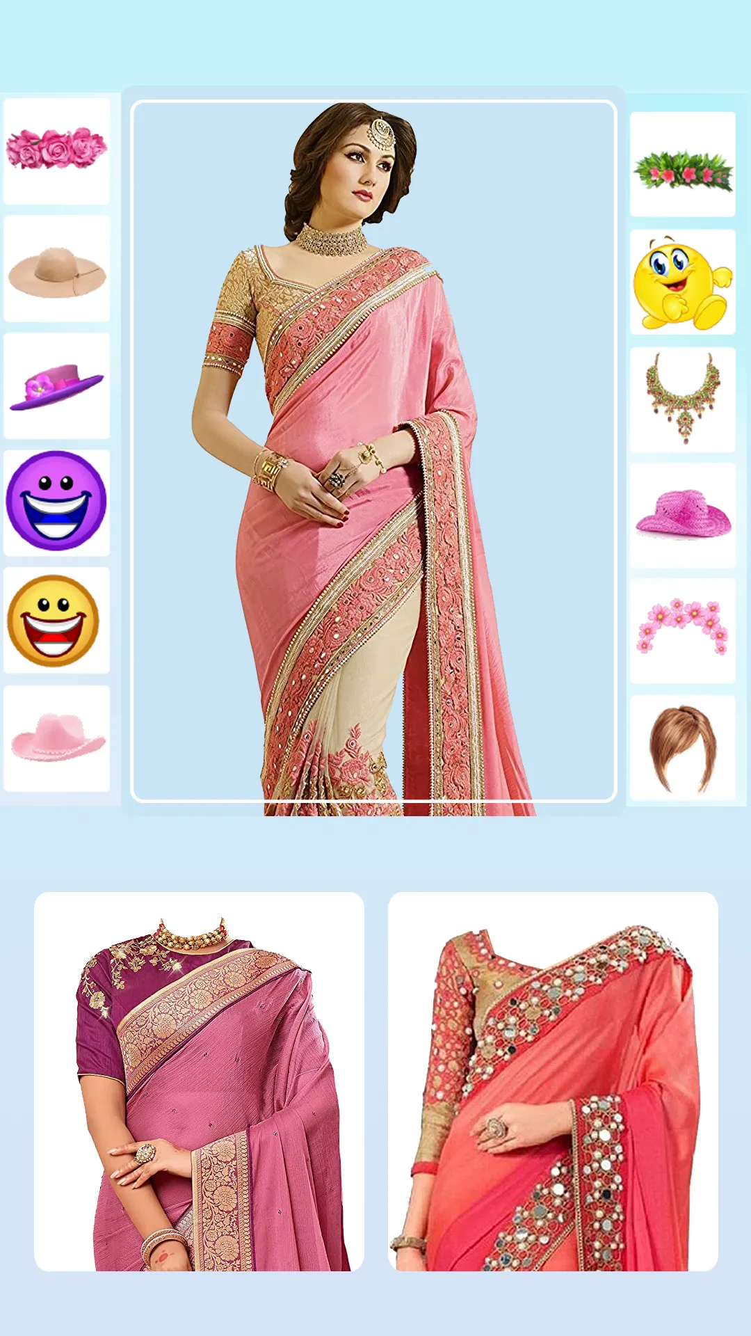 Women Fancy Saree Photo Suit | Indus Appstore | Screenshot