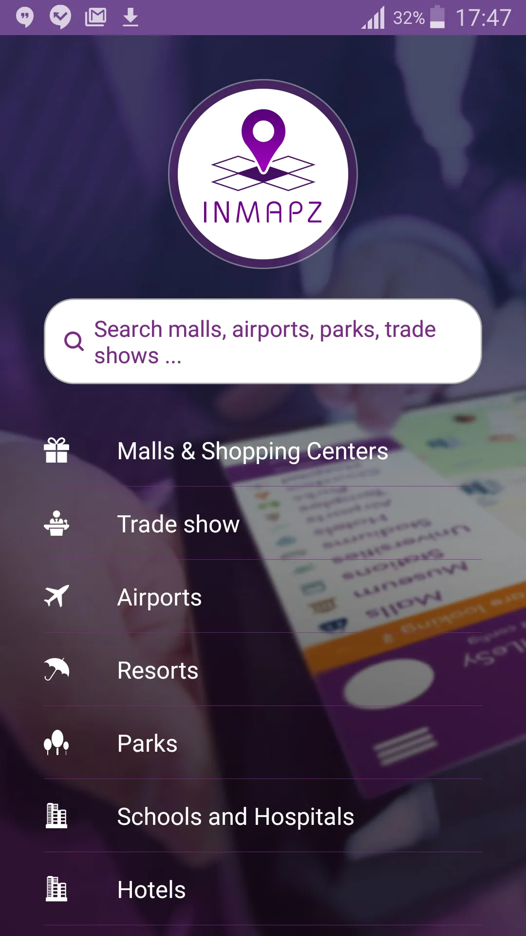 InMapz mall, airport maps | Indus Appstore | Screenshot