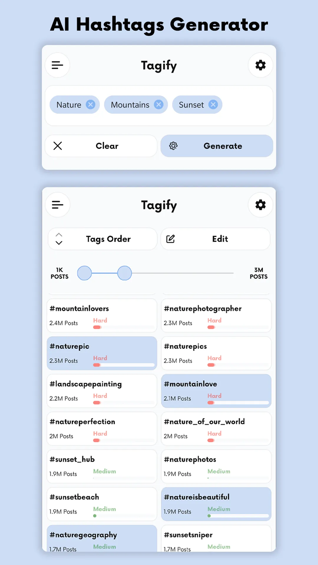 Tagify: hashtags for Instagram | Indus Appstore | Screenshot