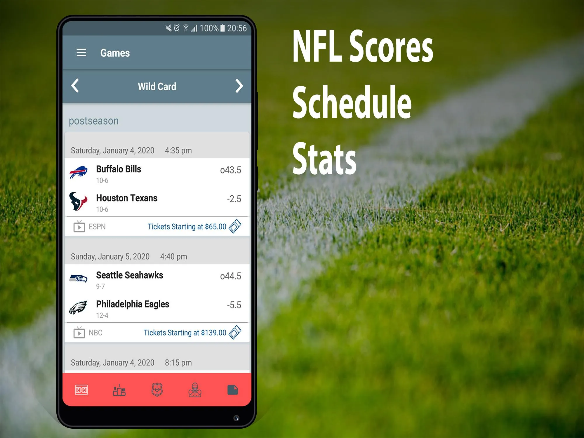 American Football NFL Stats, S | Indus Appstore | Screenshot