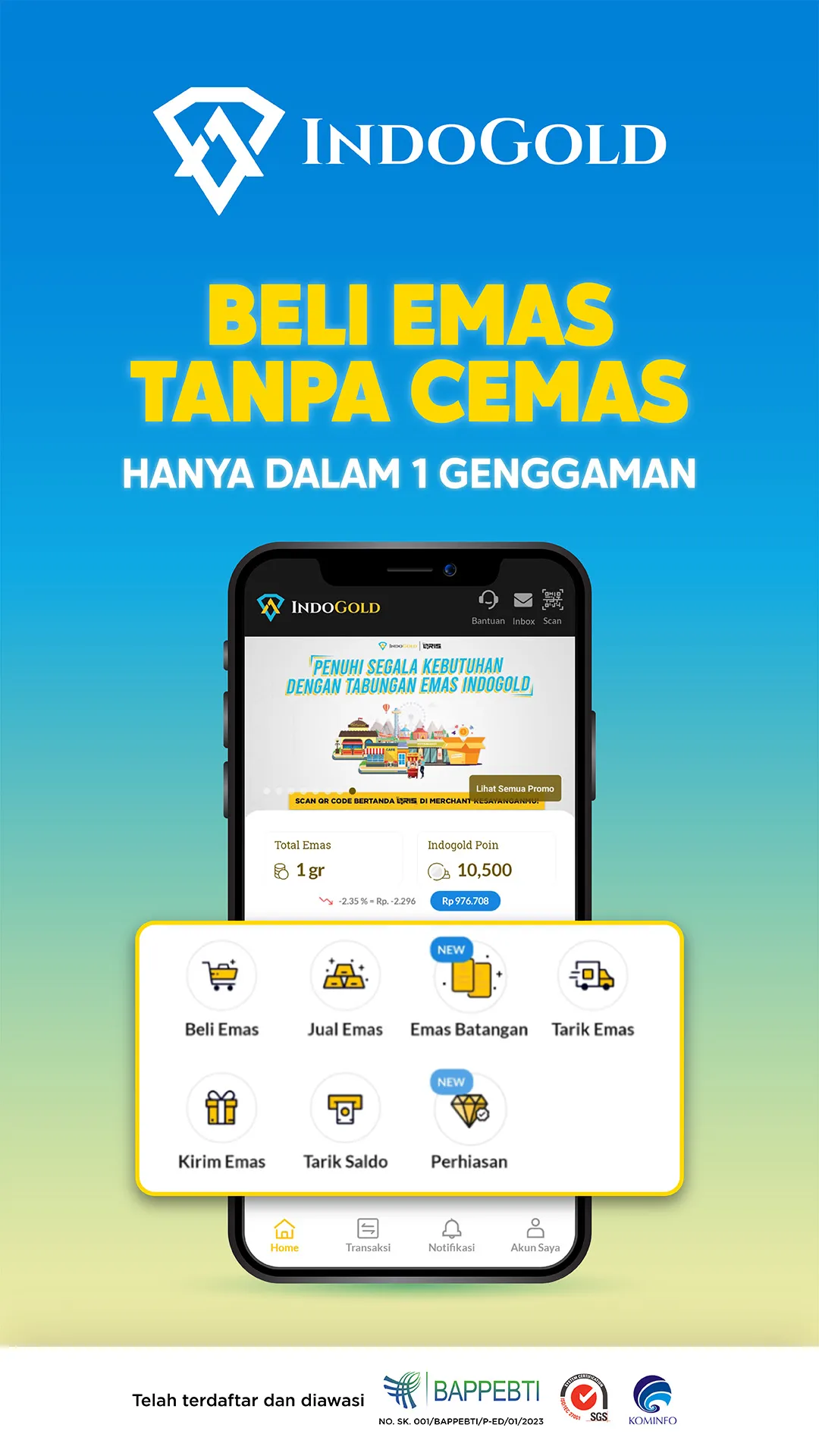 IndoGold - Jual Beli Emas Aman | Indus Appstore | Screenshot