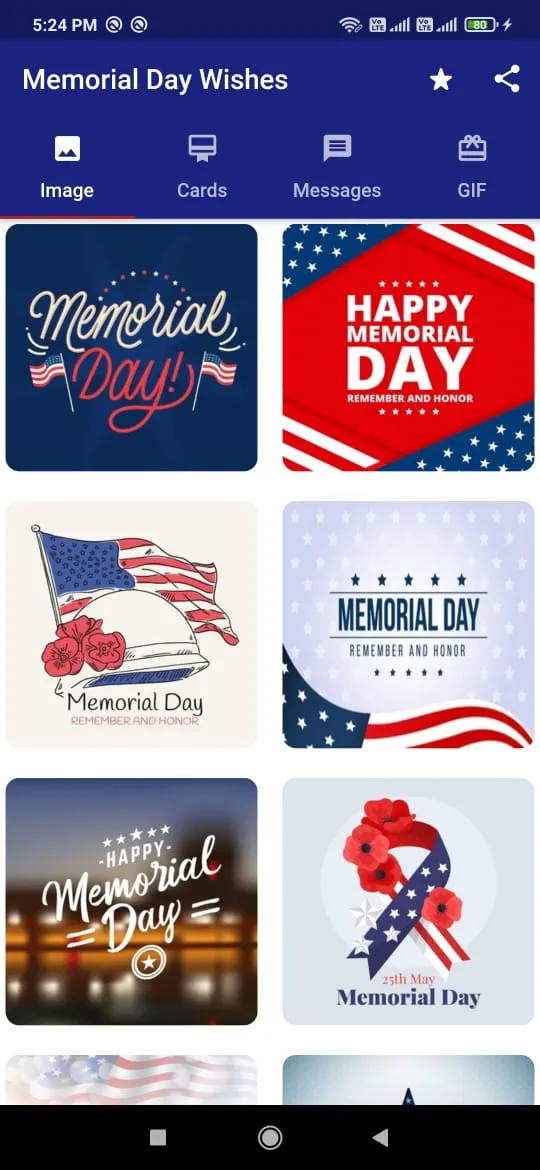 Memorial Day Wishes | Indus Appstore | Screenshot