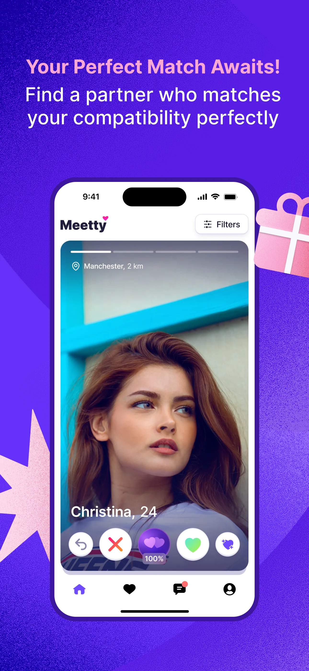 Meetty: Local Match & Dating | Indus Appstore | Screenshot