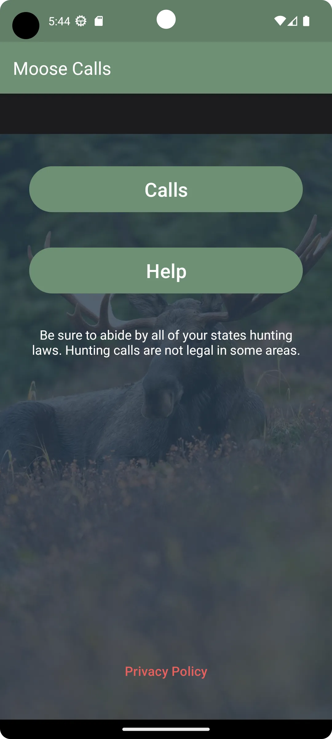 Moose Calls | Indus Appstore | Screenshot