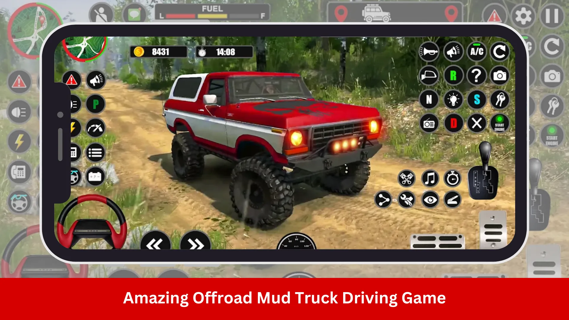 Offroad Mud Truck Driving Game | Indus Appstore | Screenshot