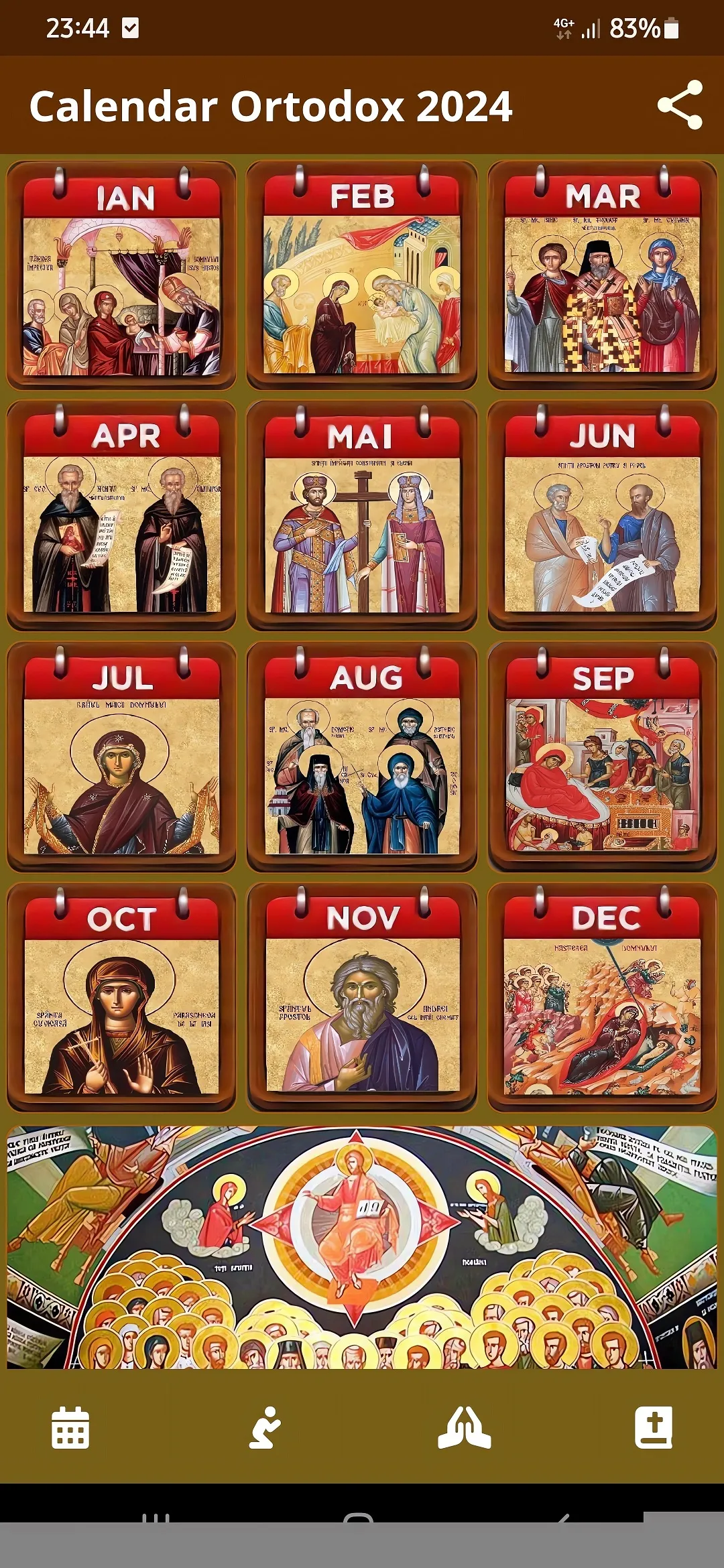 Calendar Crestin Ortodox 2024 | Indus Appstore | Screenshot
