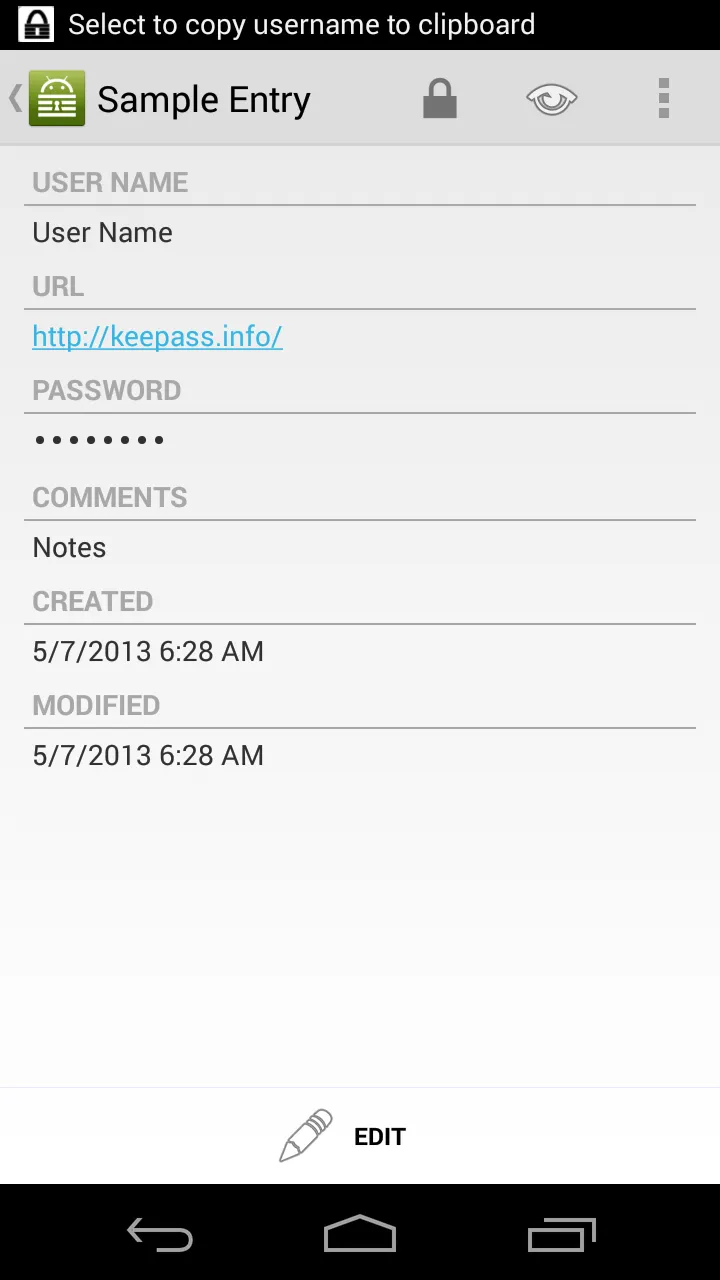 KeyboardSwap for Keepass2Andro | Indus Appstore | Screenshot