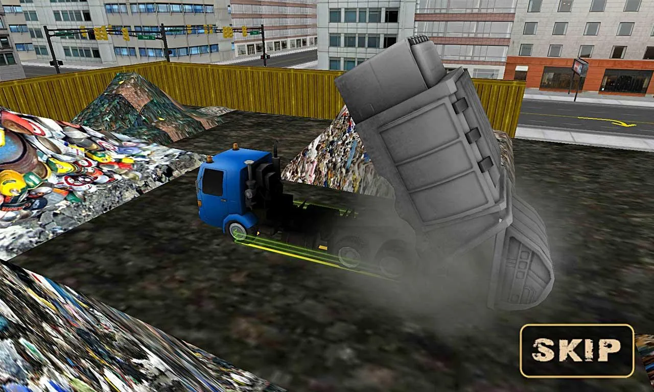 3D Garbage Truck Driver | Indus Appstore | Screenshot