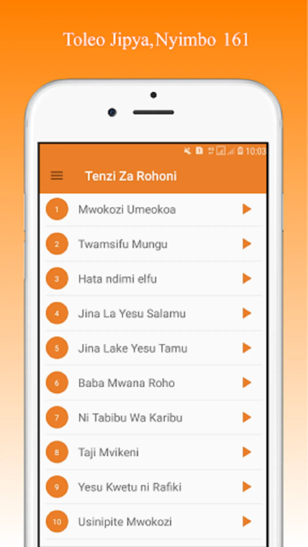 Tenzi za Rohoni - Nyimbo 161 | Indus Appstore | Screenshot