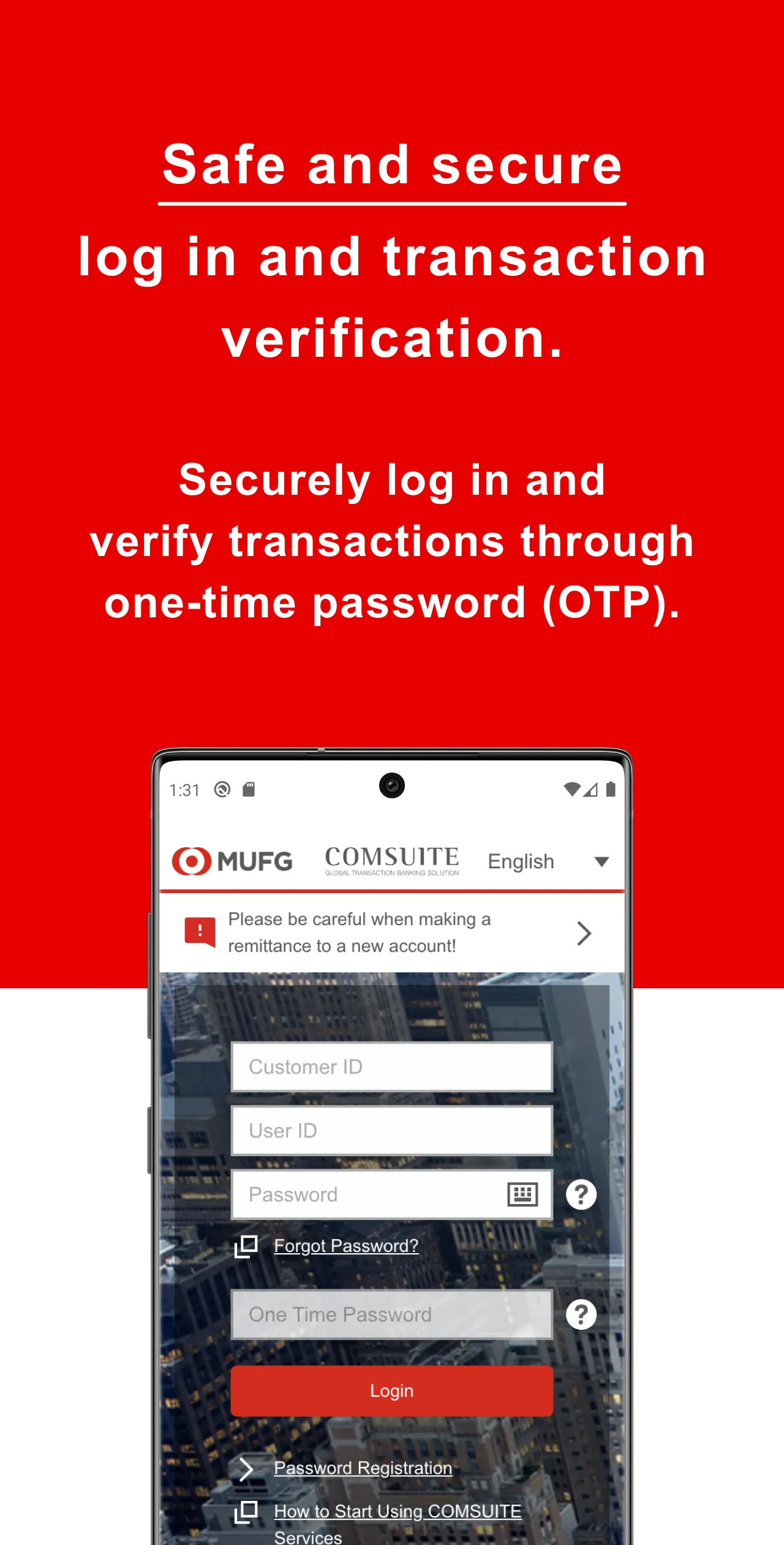 COMSUITE OTP Token | Indus Appstore | Screenshot