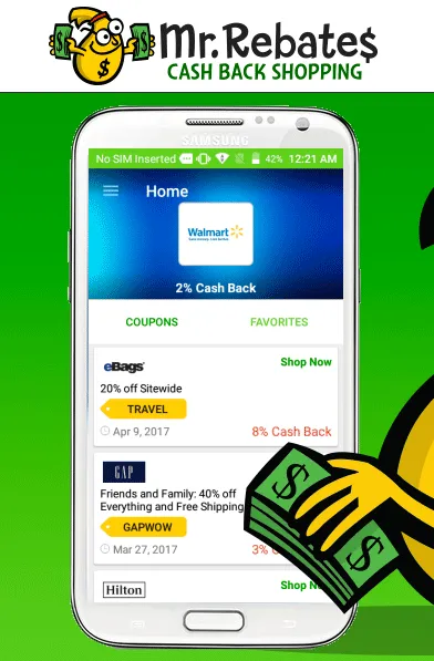 Mr. Rebates: Cash Back Savings | Indus Appstore | Screenshot