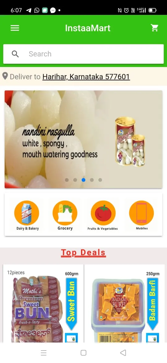 OceanMart Fresh Daily Products | Indus Appstore | Screenshot