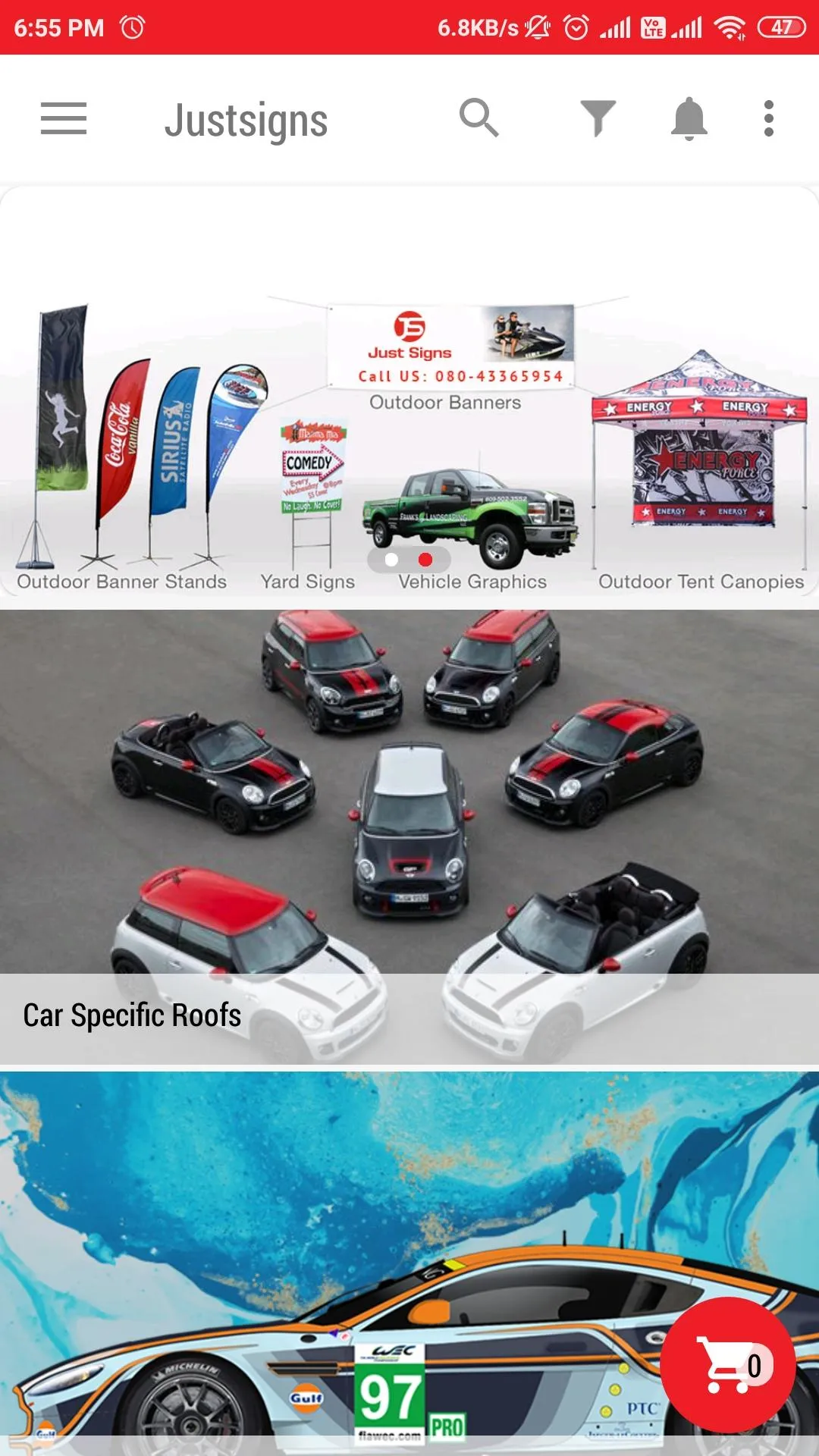 Just Signs - 3M, Car Wraps | Indus Appstore | Screenshot