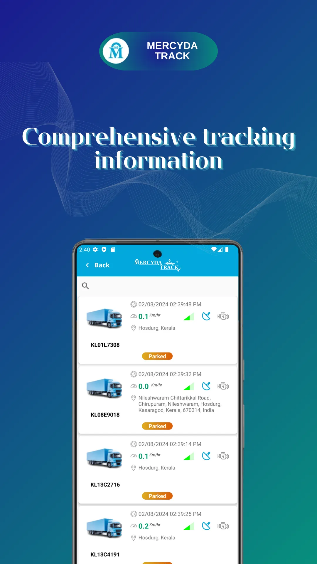 MERCYDA TRACK | Indus Appstore | Screenshot
