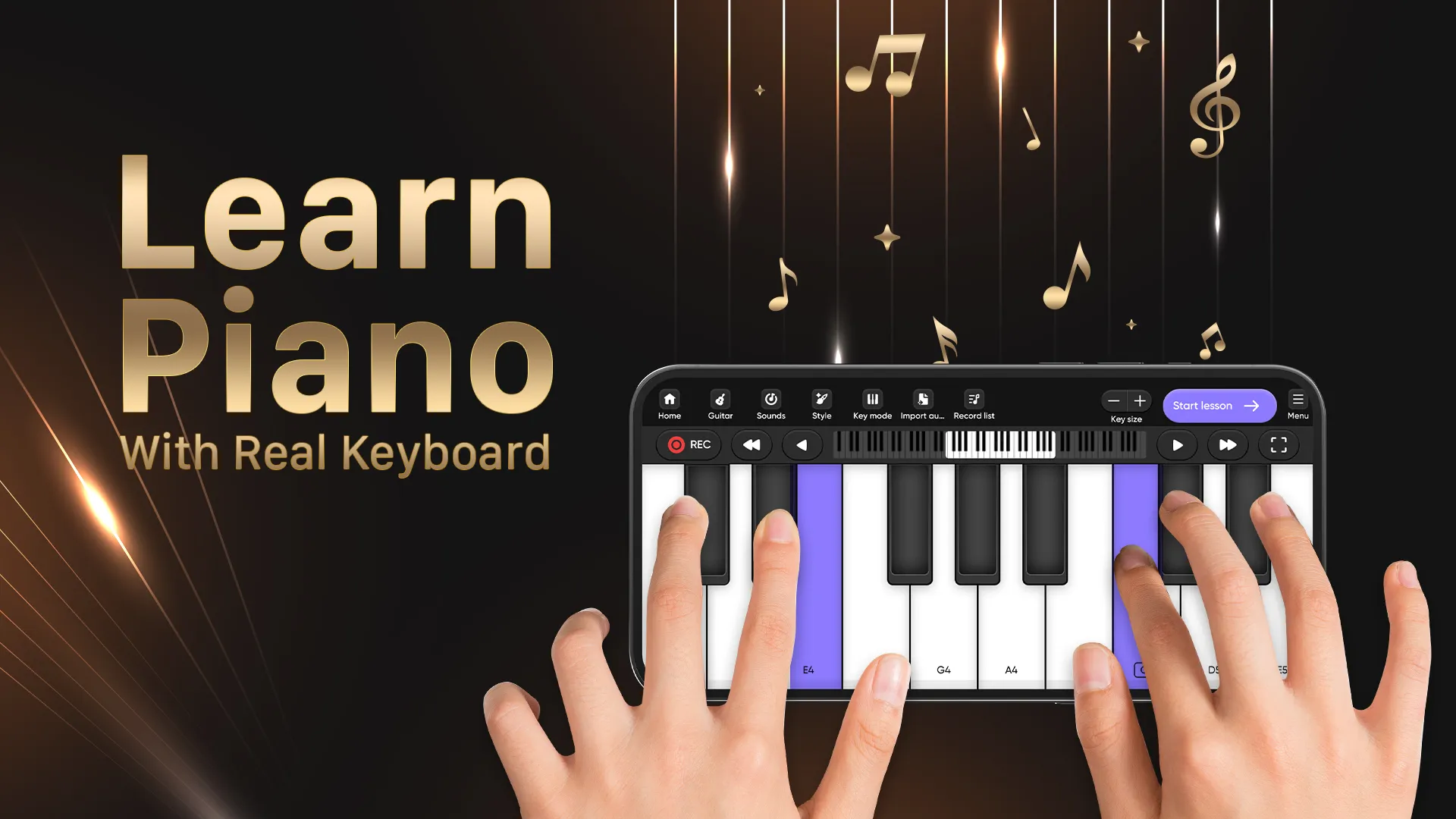 Learn Piano - Piano Keyboard | Indus Appstore | Screenshot