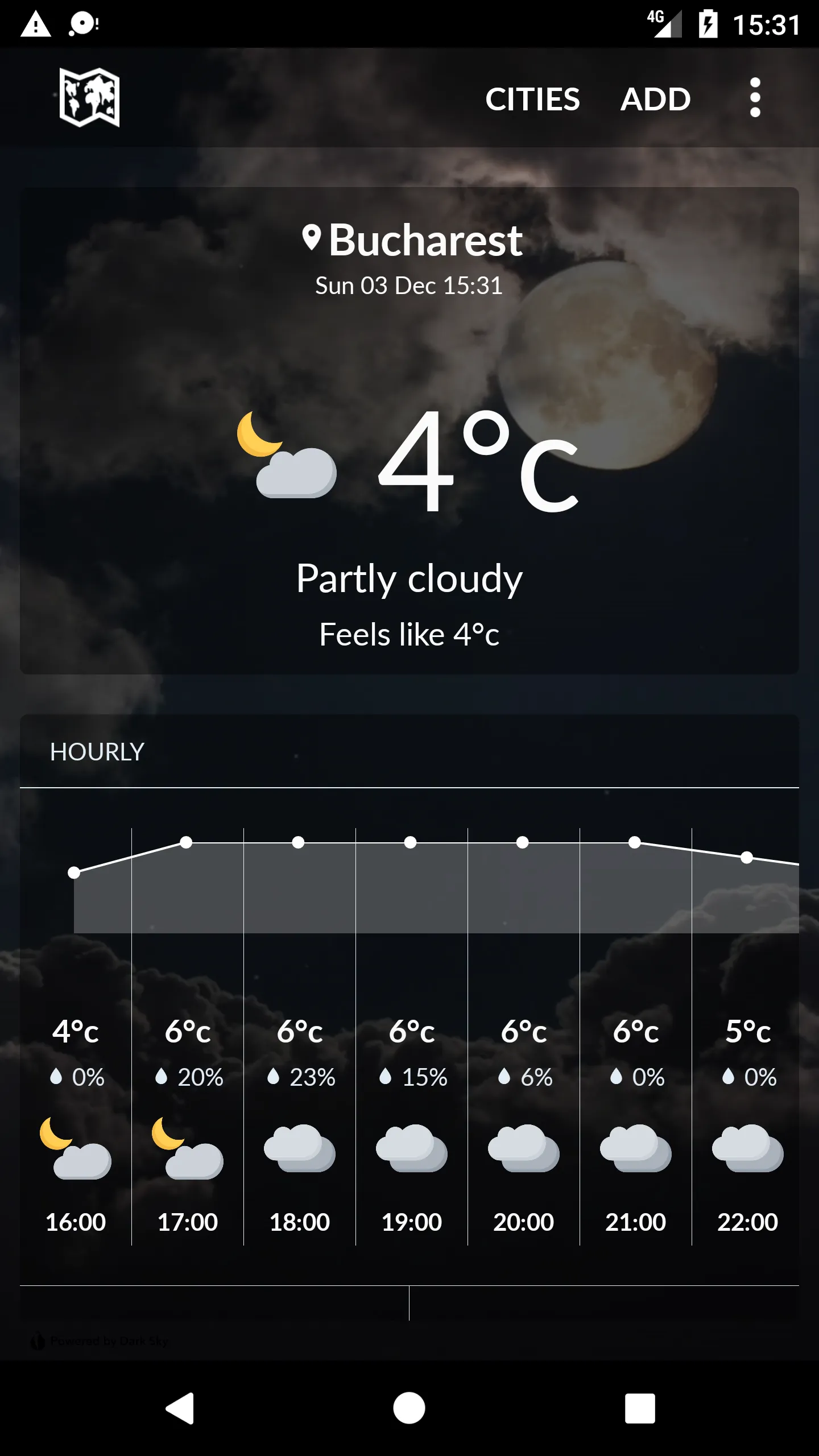 Romania Weather | Indus Appstore | Screenshot