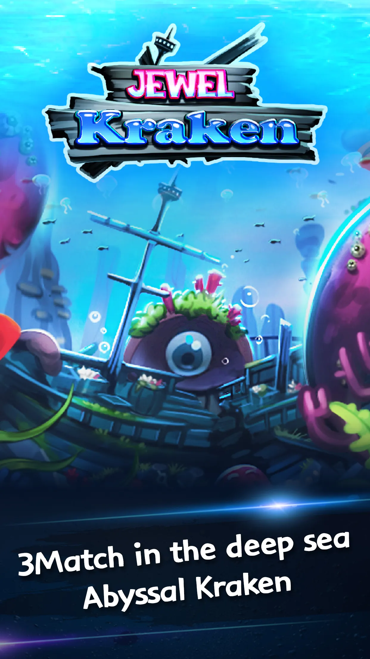 Jewel Kraken: Match 3 Blast | Indus Appstore | Screenshot