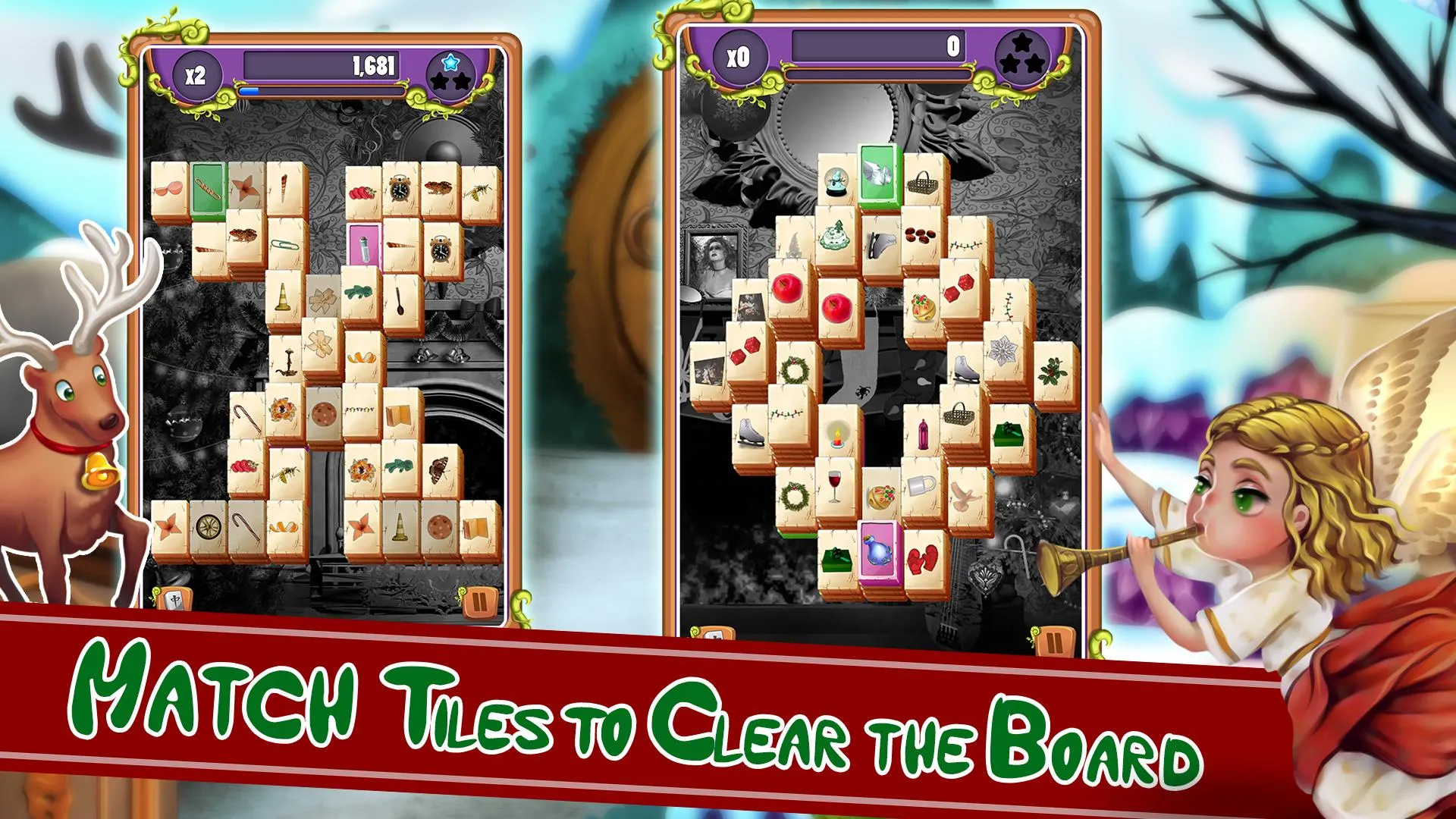 Christmas Mahjong: Holiday Fun | Indus Appstore | Screenshot