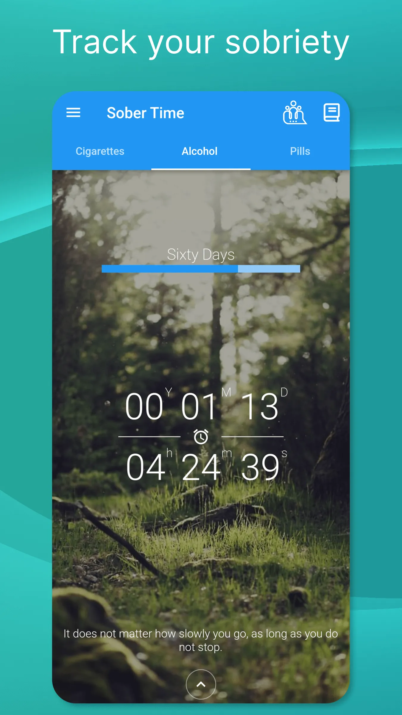 Sober Time - Sober Day Counter | Indus Appstore | Screenshot