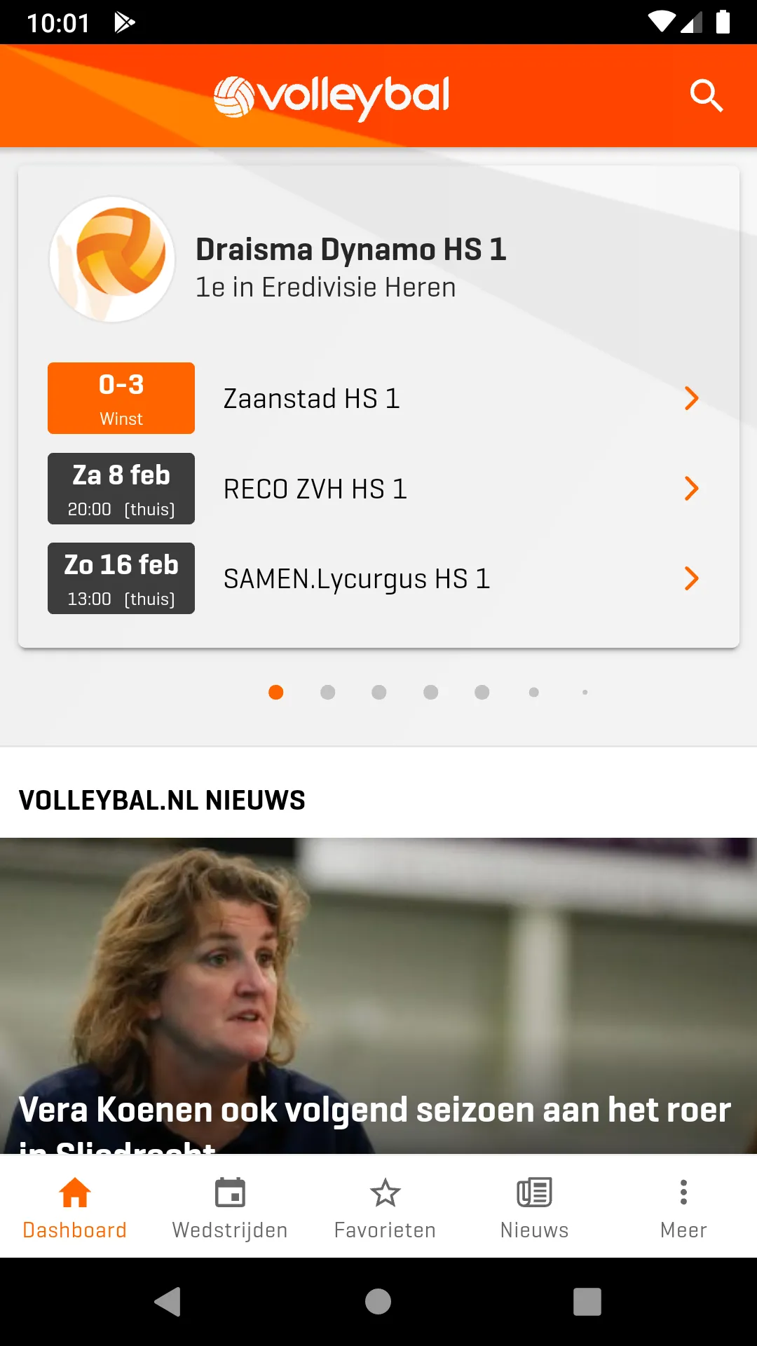 Mijn Volleybal | Indus Appstore | Screenshot