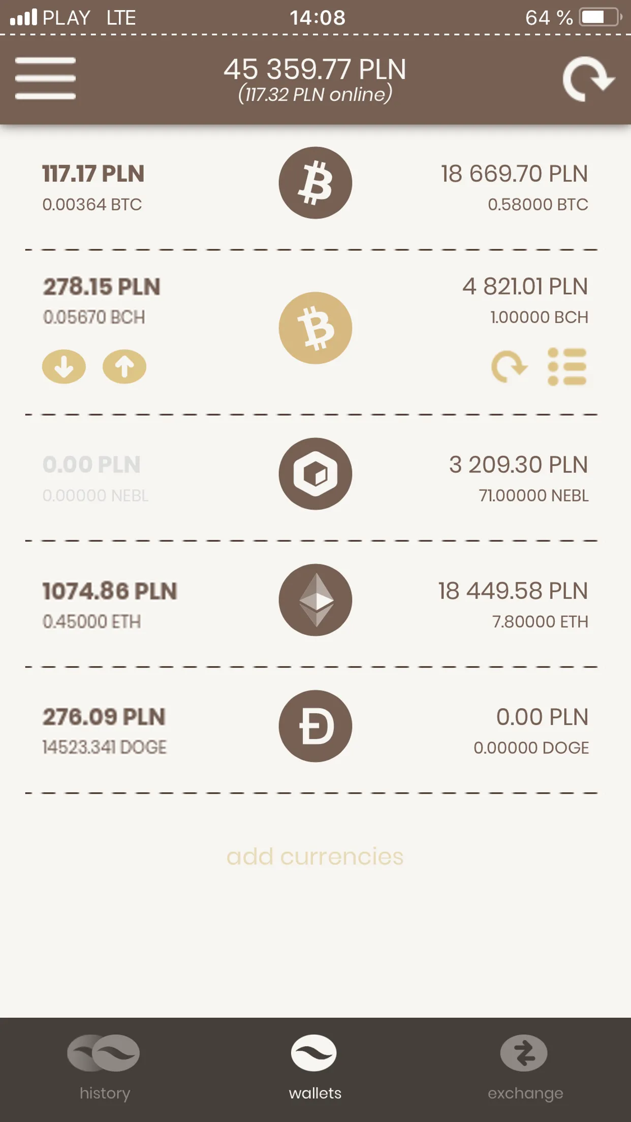 Coffee Wallet | Indus Appstore | Screenshot