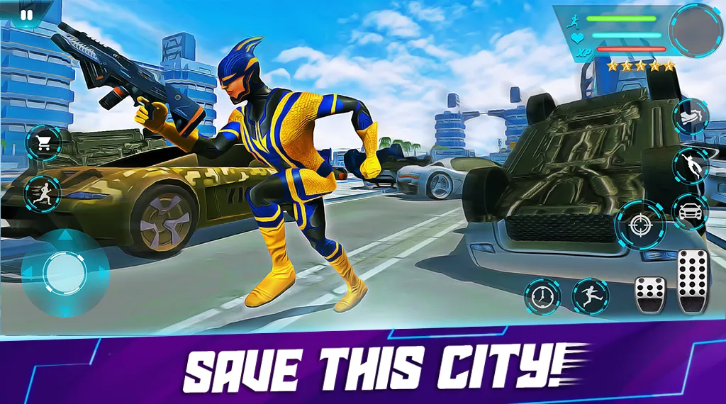 Super Speed Hero | City Rescue | Indus Appstore | Screenshot