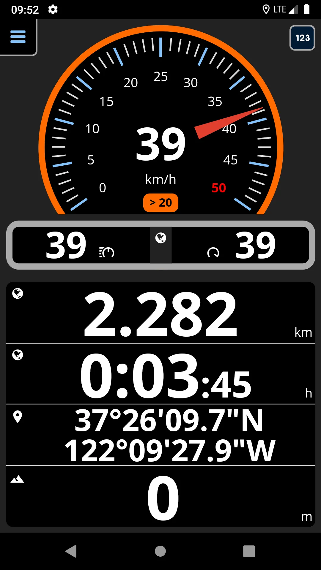 Speedometer with odometer | Indus Appstore | Screenshot