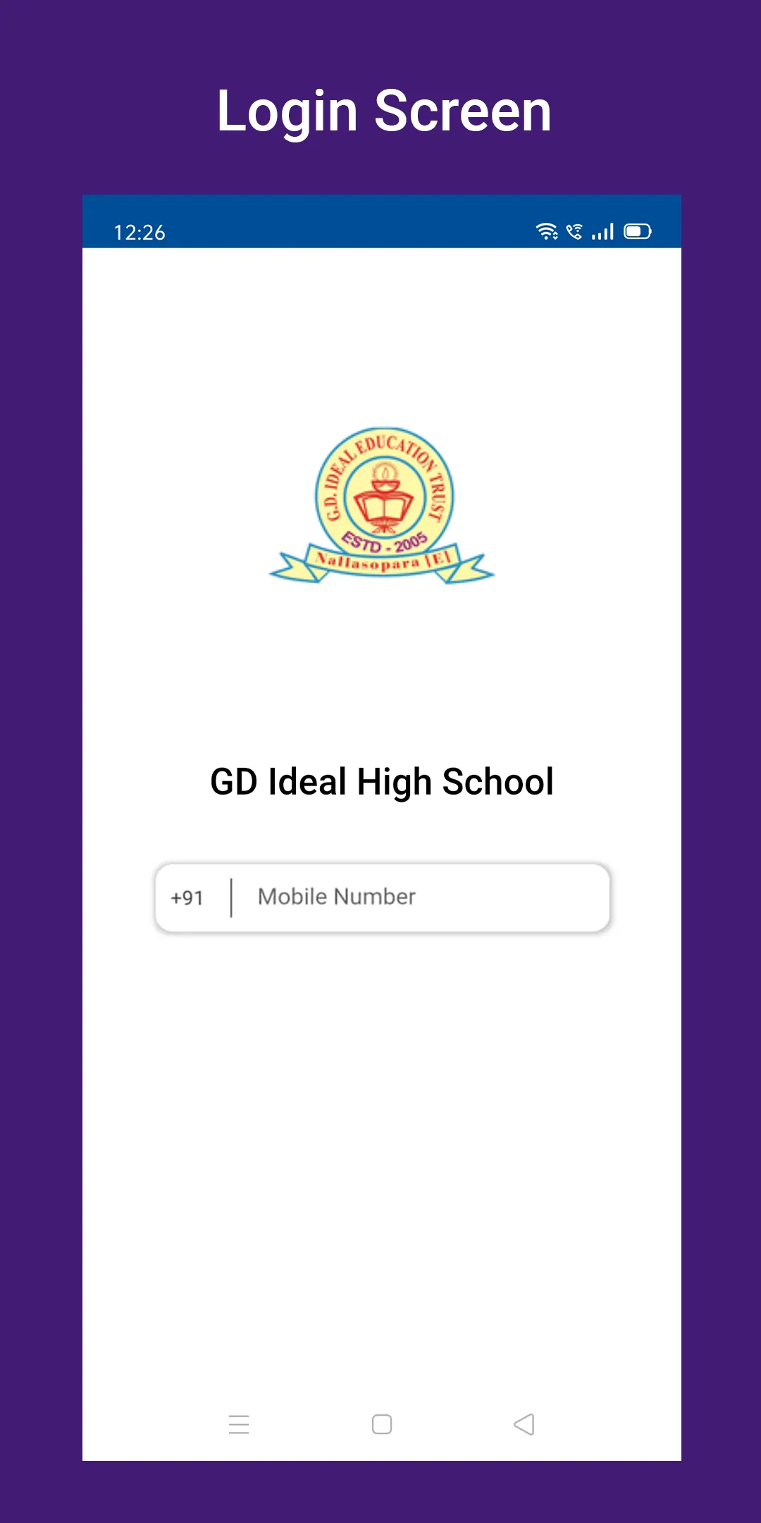 GD Ideal High School | Indus Appstore | Screenshot