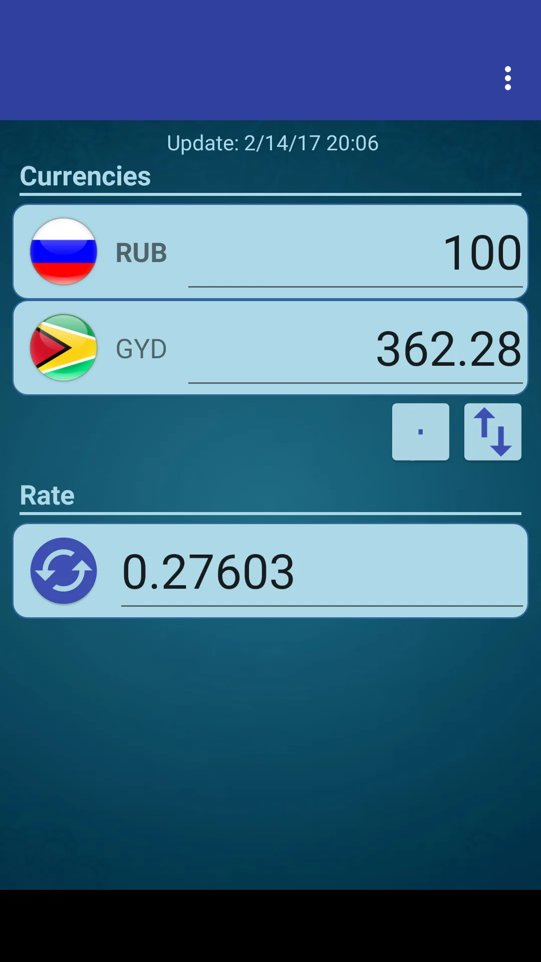 RUS Ruble x Guyanese Dollar | Indus Appstore | Screenshot