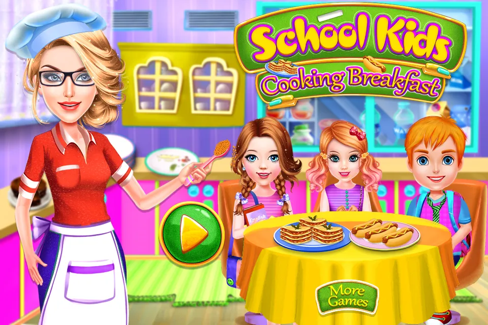 School kids cooking breakfast | Indus Appstore | Screenshot