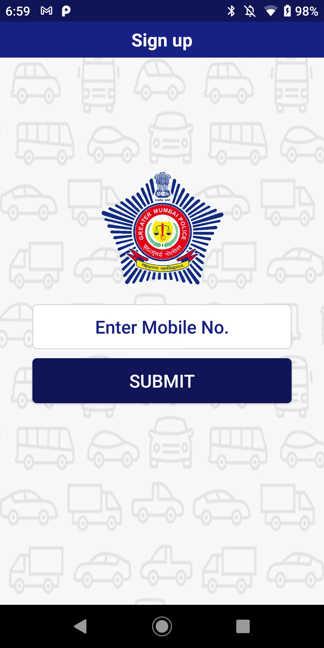 Mumbai Traffic Police App | Indus Appstore | Screenshot