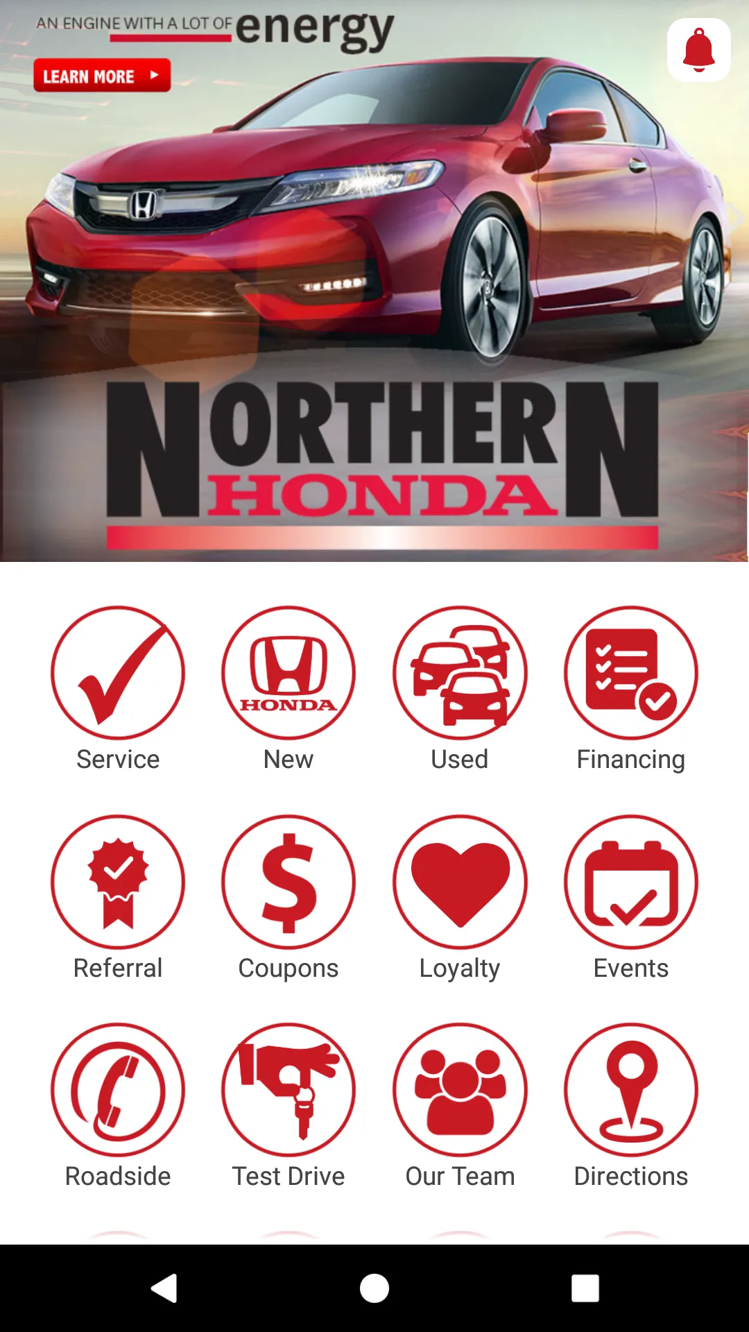 Northern Honda | Indus Appstore | Screenshot