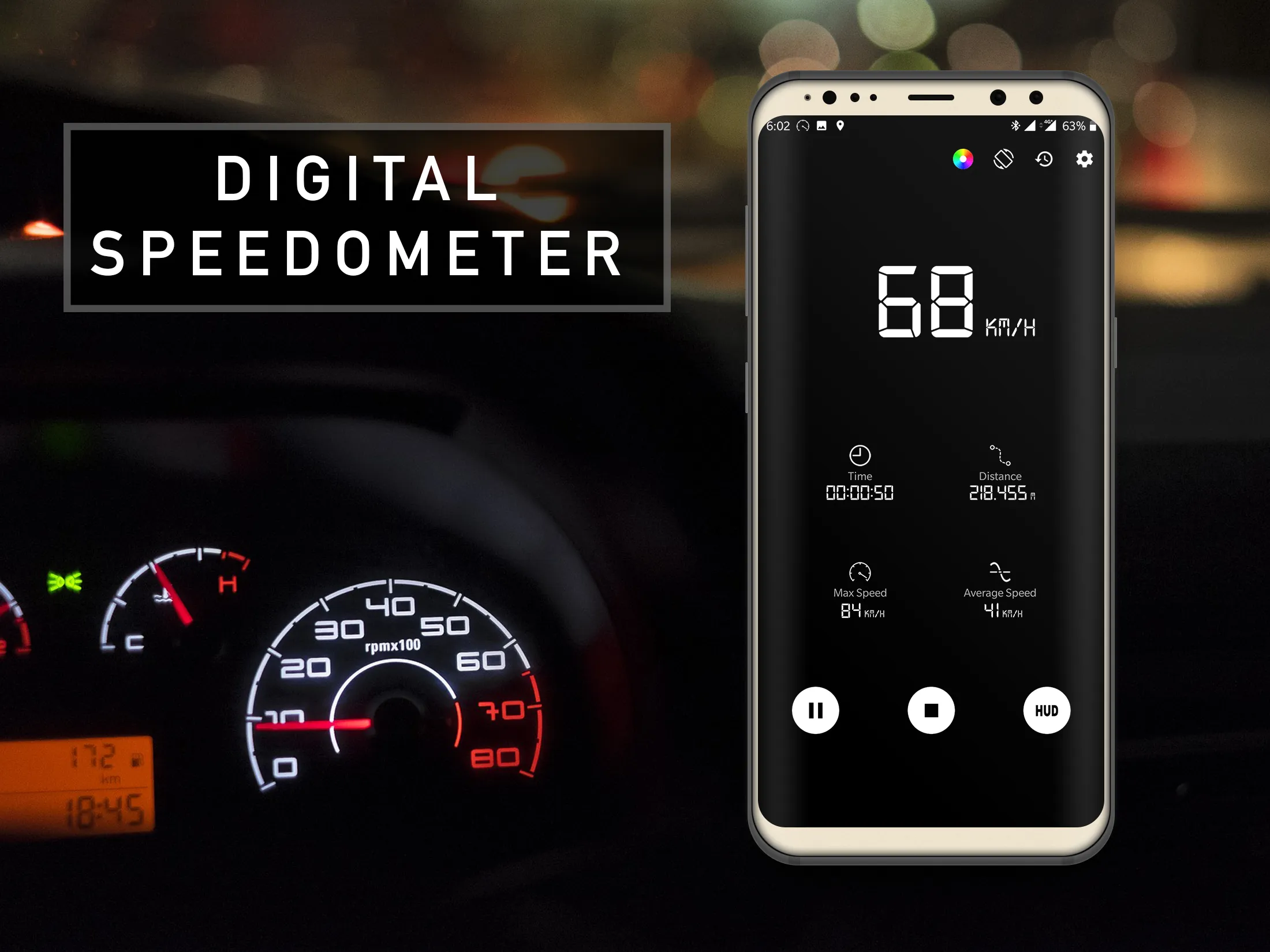 GPS Speedometer - Odometer | Indus Appstore | Screenshot