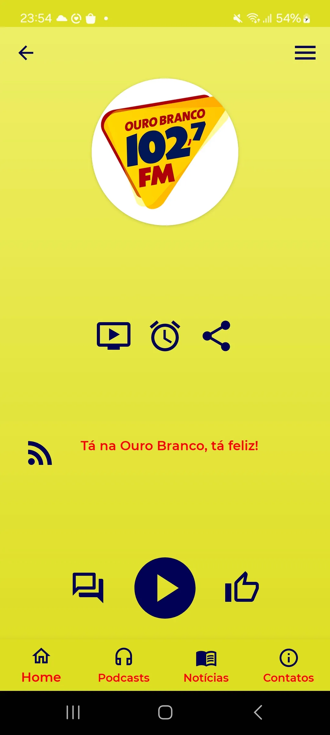 Rádio Ouro Branco FM | Indus Appstore | Screenshot