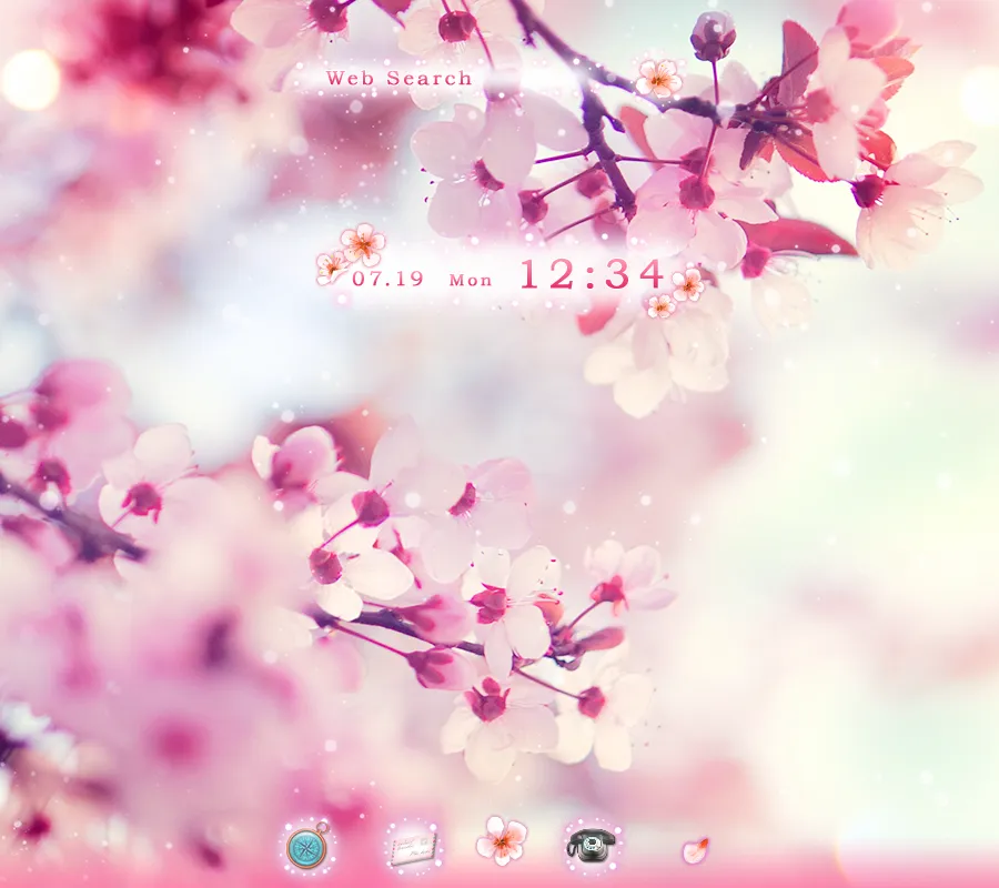 Blooming Flowers Theme | Indus Appstore | Screenshot