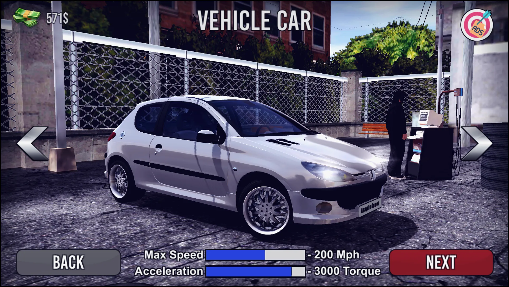 206 Drift Simulator | Indus Appstore | Screenshot