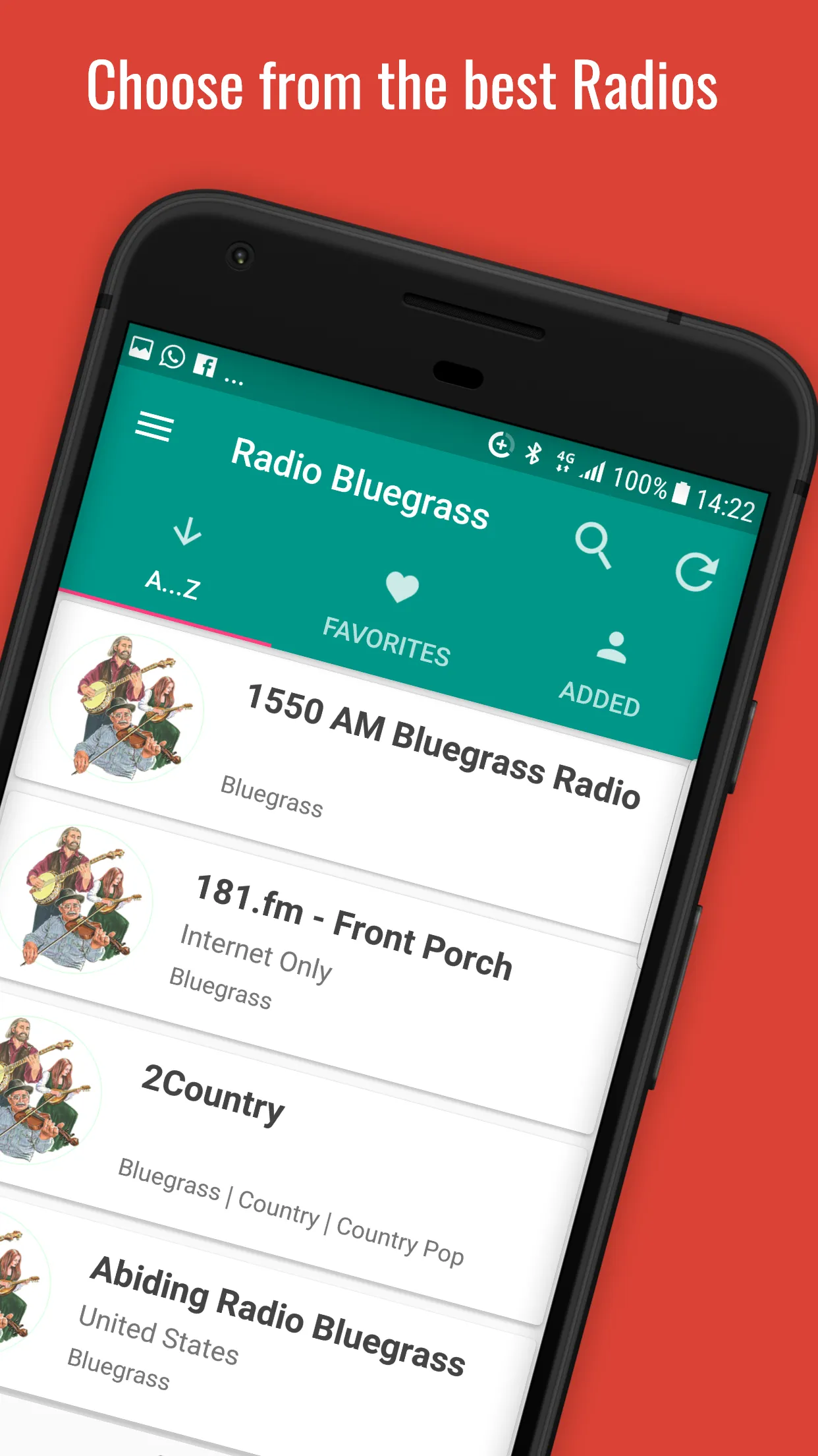 Radio Bluegrass Country Music | Indus Appstore | Screenshot