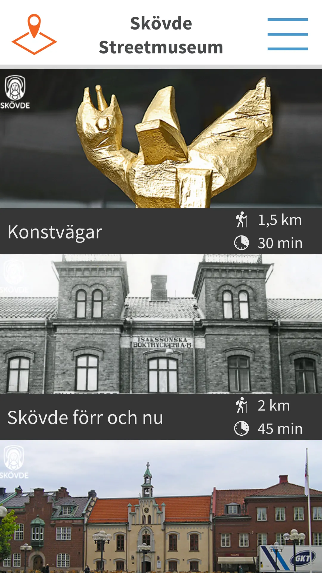 Skövde Streetmuseum | Indus Appstore | Screenshot