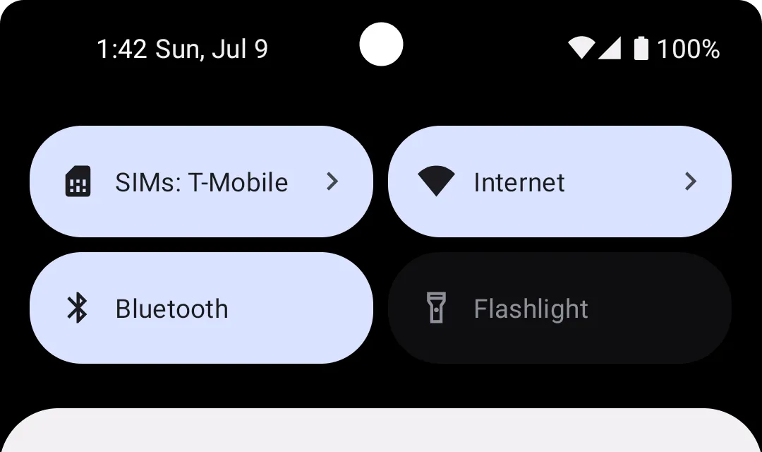 SIM Switch Quick Settings | Indus Appstore | Screenshot