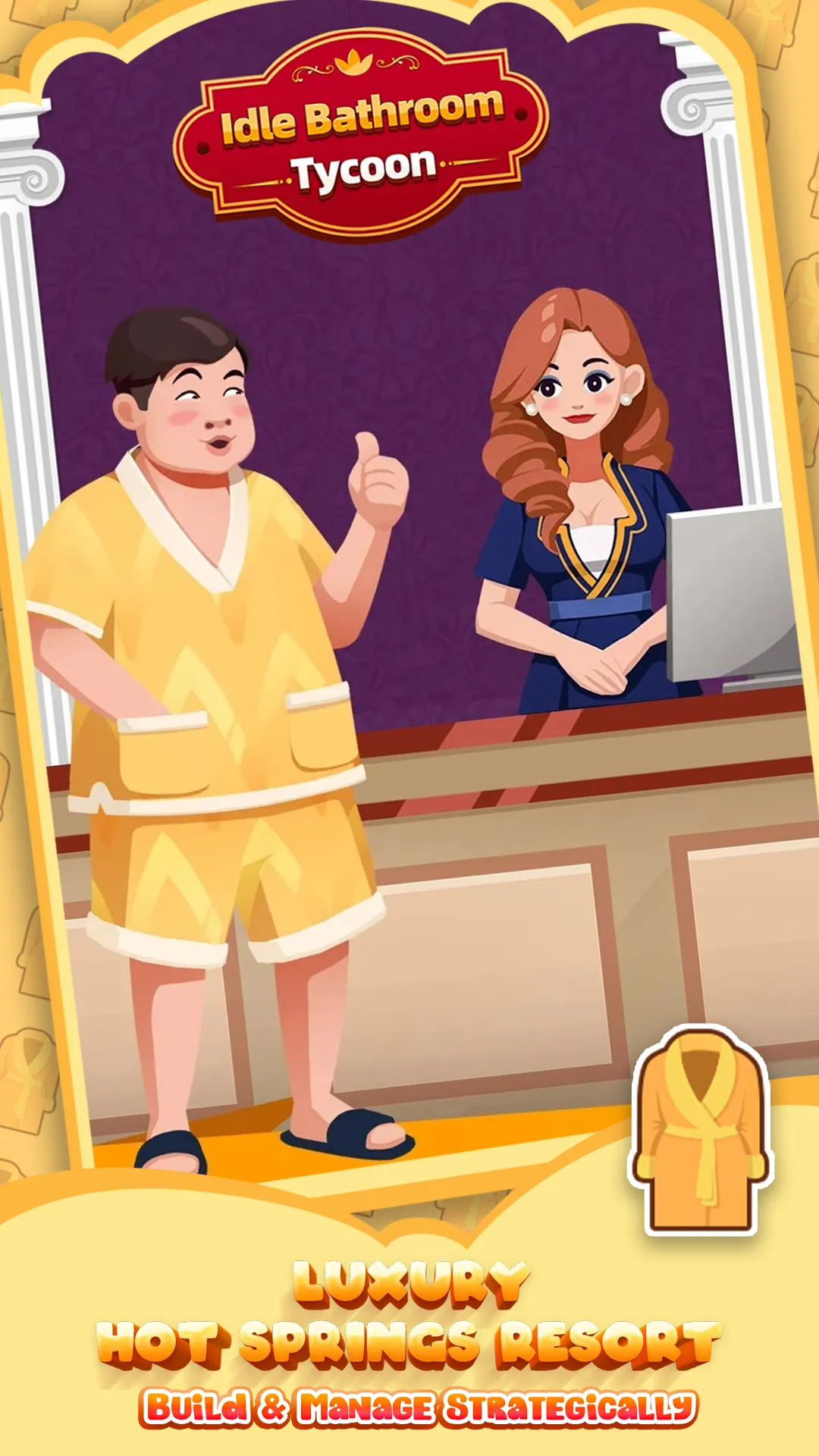 Idle Bathroom Tycoon | Indus Appstore | Screenshot