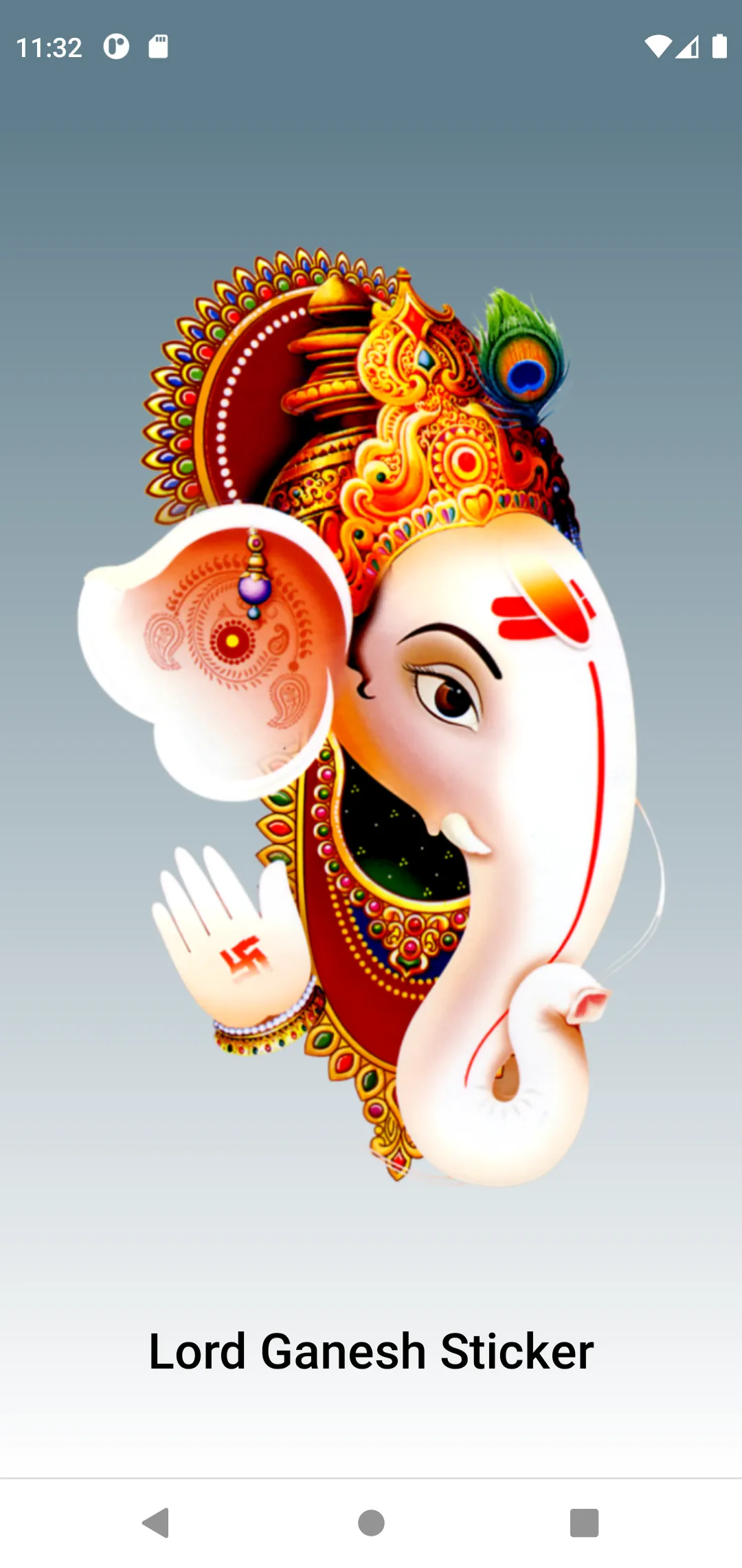 Lord Ganesh Sticker | Indus Appstore | Screenshot