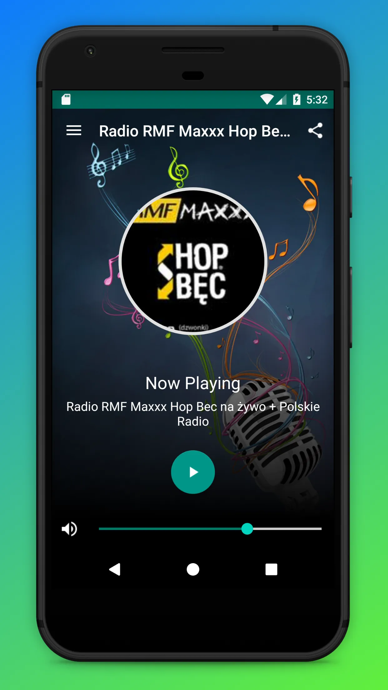 Radio RMF Maxxx Hop Bec FM App | Indus Appstore | Screenshot