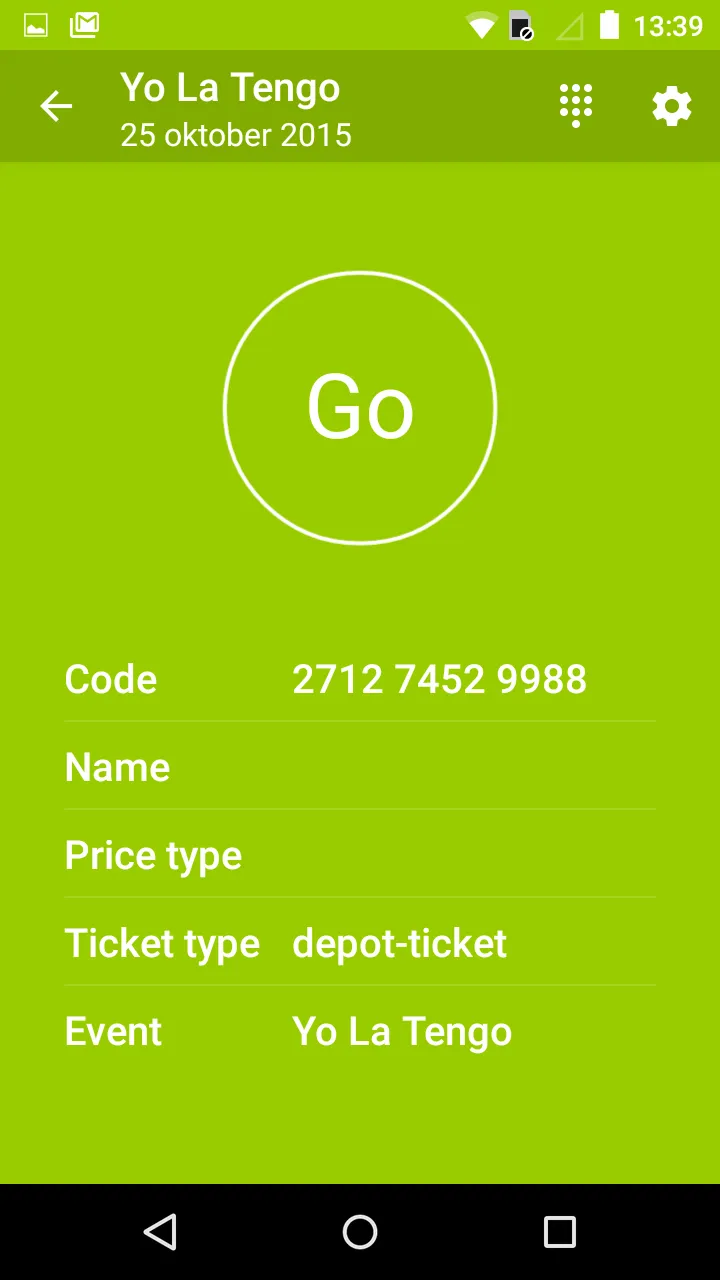 Ticketmatic Scanning | Indus Appstore | Screenshot